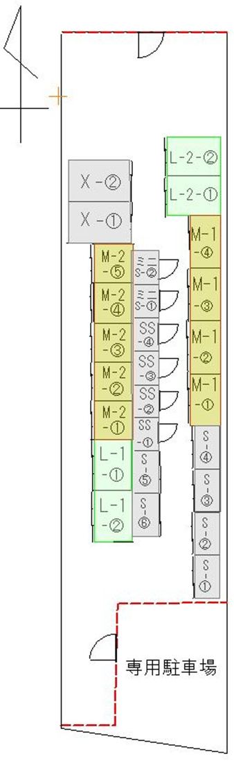 収納庫配置図